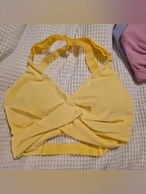 BuffBunny Candy Wrap Bra In Sunbeam- Size M